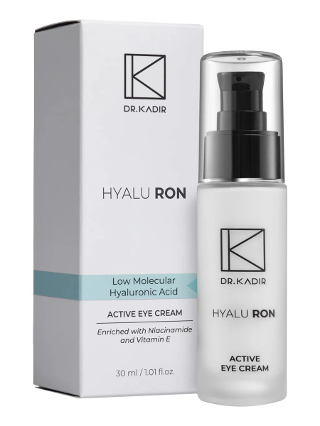 Гиалуроновый активный крем для глаз Dr.Kadir Hyalu-Ron  Low Molecular Hyaluronic Active Eye Cream, 30 м